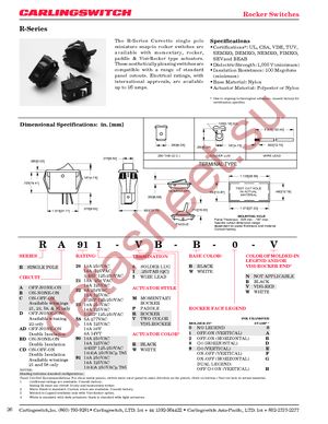 RA901-RB-B-A-N datasheet  